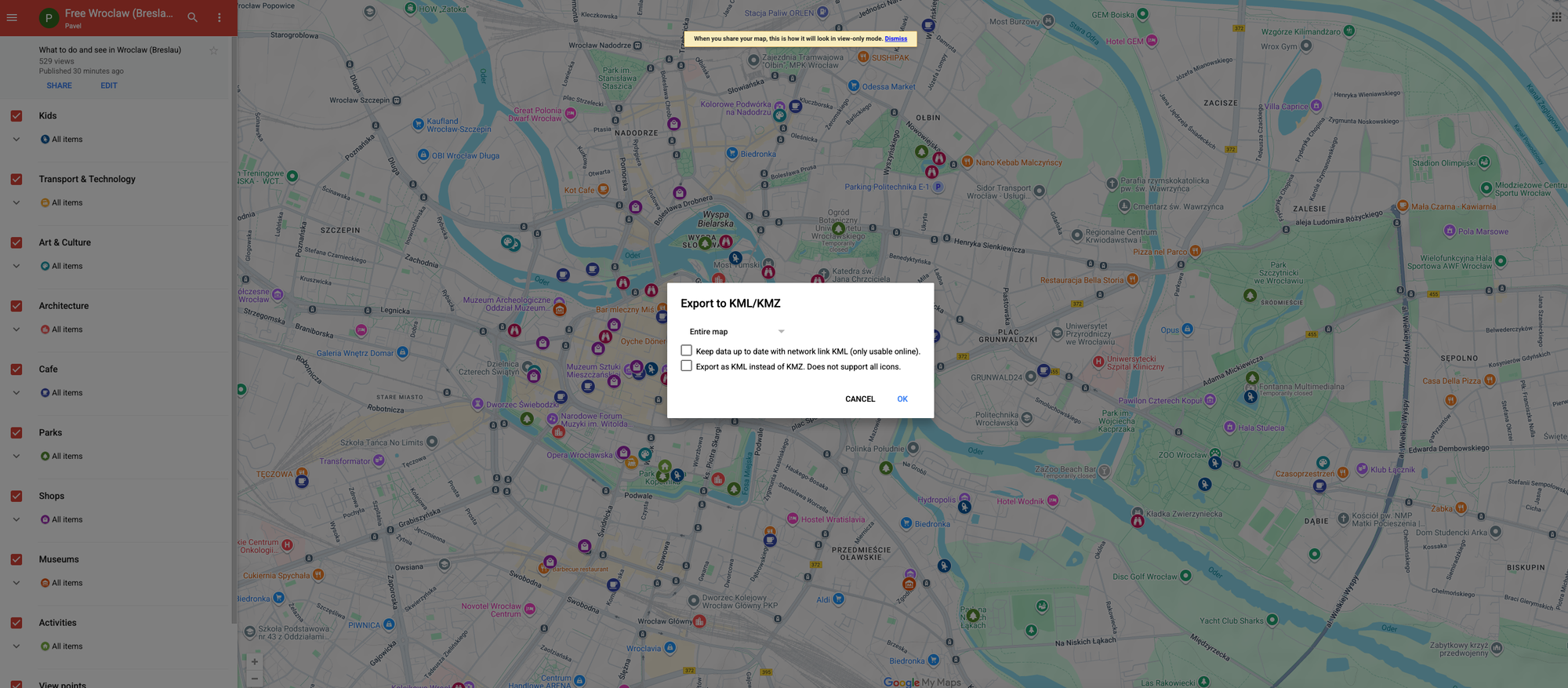 Comment Google vous enferme dans Google My Maps pour toujours